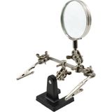 GEKO Derde Hand Soldeerhulp - Precisiewerk - Vergrootglasfunctie