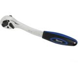 GEKO 3-in-1 ratel - offset ontwerp - 72-tands mechanisme - ergonomische grip - 205 mm