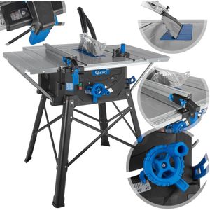 GEKO Krachtige tafelzaag - 2000W motor - Verstelbaar zaagblad - Stofafzuiging - Inclusief zaagblad 255 mm