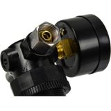 GEKO HVLP spuitpistool drukregelaar - nauwkeurige drukregeling - 0-12 BAR - 1/4" schroefdraad