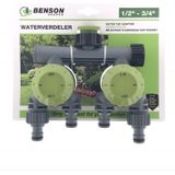 Benson Waterverdelertuinslang 5 Weg - 1/2" - 3/4"