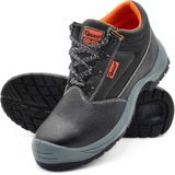 GEKO - Hoge Veiligheidsschoenen - Zwart - S1P - Stalen Neus - Antislip