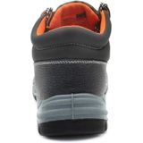 GEKO - Hoge Veiligheidsschoenen - Zwart - S1P - Stalen Neus - Antislip