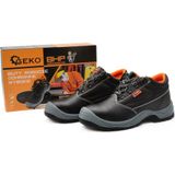 GEKO - Hoge Veiligheidsschoenen - Zwart - S1P - Stalen Neus - Antislip