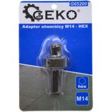 GEKO - Adapter - M14 naar HEX - Voor Diamantgatzagen