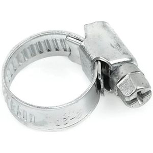 GEKO Slangklem - Verzinkt Staal - 16-25 mm - 9 mm Breed - 50 Stuks