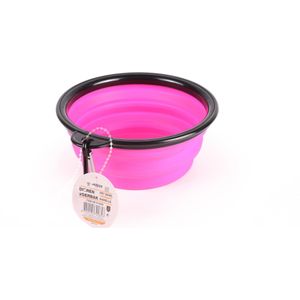 Benson Hondenvoerbak - Kattenvoerbak - Ø 13 cm - Opvouwbaar - Roze