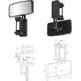 ProPlus Universele Binnenspiegel met Klem - Extra Zicht - Voor Ouders en Passagiers