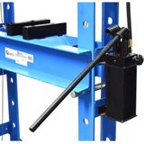 GEKO Hydraulische werkplaatspers - 50 ton - verstelbare werkhoogte - met manometer