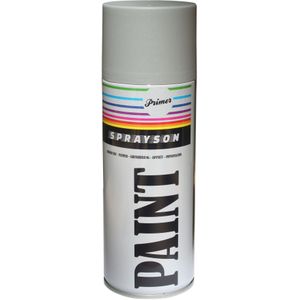 Sprayson Verf Spuitbus - Spuitlak - Primer Grijs - 400 ml