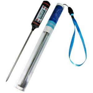 Alpina Digitale Vleesthermometer - Keukenthermometer - Kookthermometer - LCD Display - Inclusief Batterij