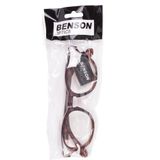 Benson Leesbril - modieus ontwerp - lichtgewicht - bruin/zwart montuur - sterkte 2.00