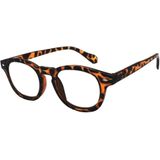 Benson Modieuze leesbril - bruin montuur - sterkte 4.00 - lichtgewicht ontwerp