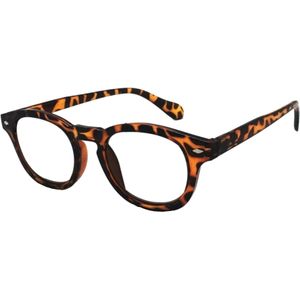 Benson Modieuze leesbril - bruin montuur - sterkte 4.00 - lichtgewicht ontwerp