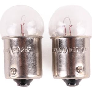Benson Autolamp Remlichtbol 12 Volt R10 Watt - BA15S - 2 stuks
