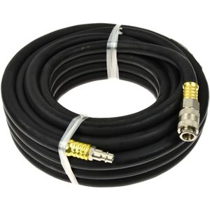 GEKO Rubberen luchtslang - 10 mm x 15 mm - 10 m - 20 bar werkdruk