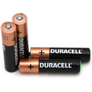 Duracell Mini Penlite Pak AAA - 4 stuks