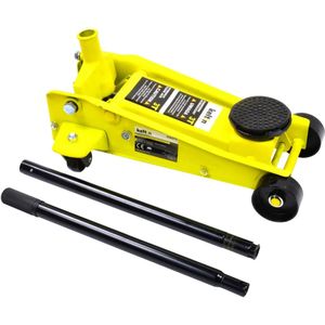 Keltin - Hydraulische Krik - 3 Ton - 135-500 mm - Twist Grip Bediening - Stabiele Stalen Wielen