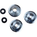 GEKO - Luchtspuitpistool - Verstelbare Trekker - Drie Spuitmonden - 7500 ml Tank - Rubberen Connector