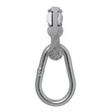 ProPlus Stud Fitting voor Bindrail - Dubbel met Ring - 115 x 50 x 26 mm