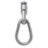 ProPlus Stud Fitting voor Bindrail - Dubbel met Ring - 115 x 50 x 26 mm