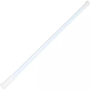 Benson Uitschuifbare douchegordijnstang - anti-slip - 77,5-135 cm - wit