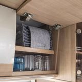 ProPlus - Bordenhouder - Grijs - Voor 10 borden - 27x20x17 cm