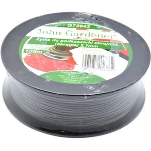 GEKO Nylon trimmerlijn - versterkt - rond profiel - 2,7 mm - 100 m