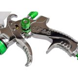 GEKO - HVLP Verfspuit - 1,4 mm Nozzle - 600 ml Reservoir - Aluminium Behuizing