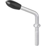 ProPlus Spindel voor neuswielklem - Gegalvaniseerd ijzer - M12 - 48 mm