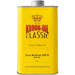 Kroon Motor Olie - Classic - Multigrade - 20W - 50 - 1 liter