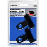 Gordel Waarschuwing Stopper - Alarmstopper - Set van 2 Stuks - Benson - Kunststof - Auto accessoires