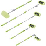 Pro Plus Wasborstel - 3D Borstel - Telescopische Steel - Uitschuifbaar van 1.19 t/m 2.03 meter