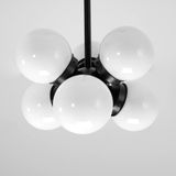 TooLight APP904-6CP Hanglamp - E27 - 6 Lichtpunten - Zwart