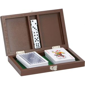 Luxe speelkaartenset met 5 dobbelstenen - Geschikt voor iedereen van 8 tot 99 jaar
