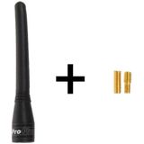 Pro Plus Auto Antenne - 10 cm - Universeel - Inclusief M5 & M6 Adapters