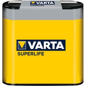 Varta Batterij Superlife - Zinkkoolstof - 3R12 - 4.5 Volt - 2700 mAh