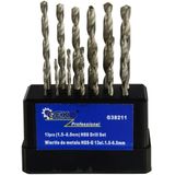 GEKO Metaalborenset - HSS Staal - 13-delig - 1.5-6.5 mm - Praktisch Opbergdoosje