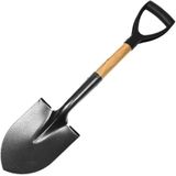 Benson Stevige tuinschep - 70 cm - hamerslag staal - houten steel - ergonomische grip