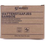 Benson Bamboe Wattenstaafjes - 7.5 cm - in Kartonnen Doos - 200 stuks