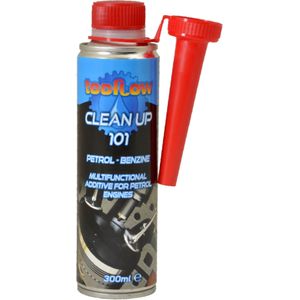 Tecflow Clean Up 101 Benzine - Onderhoud Injector - Zuiger - Kleppen - Turbo - Brandstof Systeem Reiniger
