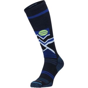 Sockwell Skisokken Heren Snow Peak Blauw Stretch