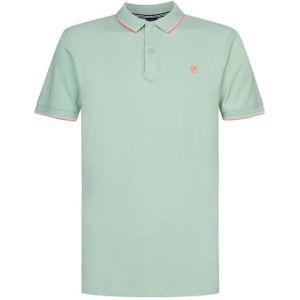 Petrol men polo short sleeve t-shirt groen