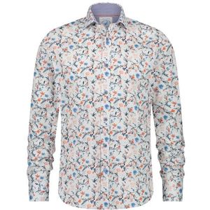 A fish named fred shirt pelican overhemd blauw