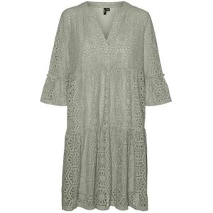 Vero moda vmhoney lulu lace 3/4 tunic w jurk groen