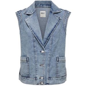 Only onlmia sl waistcoat dnm gua blauw