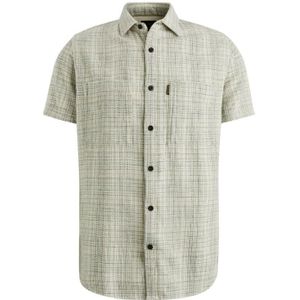 Pme short sleeve shirt ctn multi overhemd wit