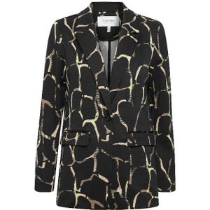 B.young byrizetta long blazer - zwart