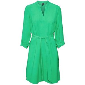Vero moda vmgavina l/s v-neck abk dress jurk groen