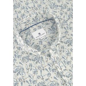 State of art shirt ss print popli overhemd wit